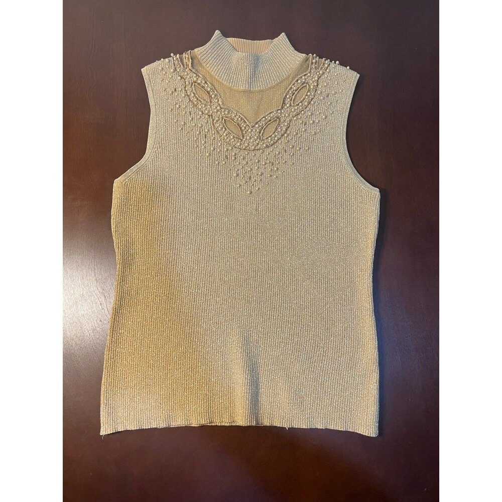Vintage‎ Cable & Gauge Silk Cotton Gold Metallic Thread